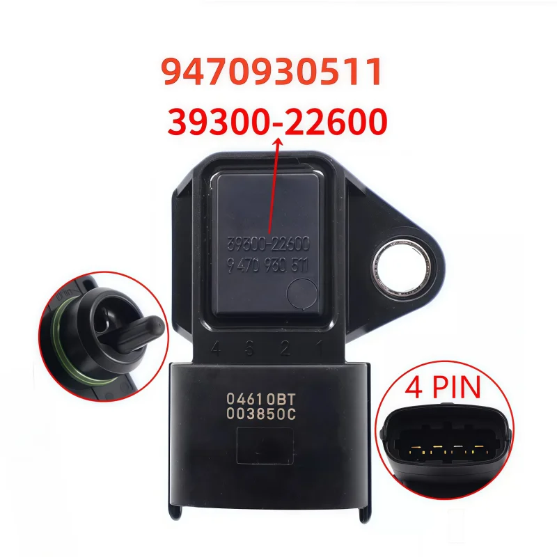 39300-22600 9470930511 MAP Sensor For Hyundai Accent Elantra Tiburon For Kia Soul Rio