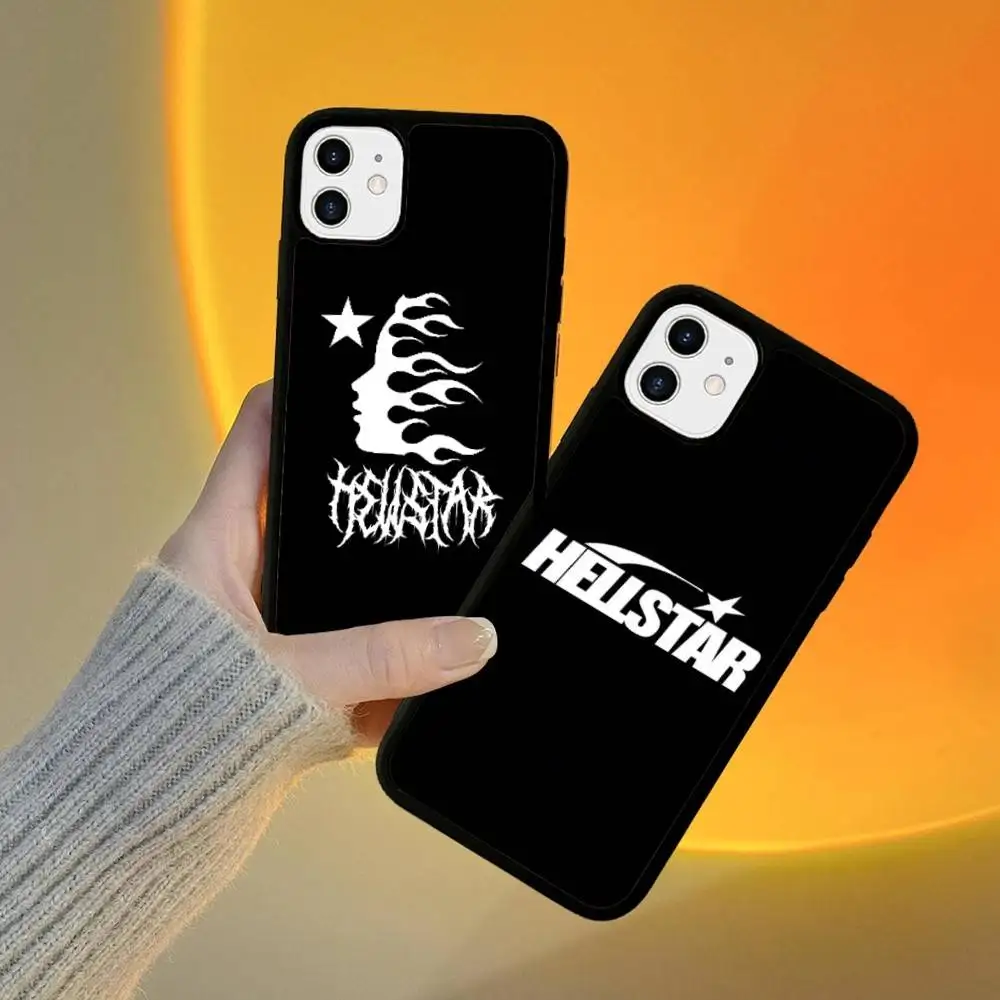 H-HELLSTAR-R Logo Phone Case For IPhone 17 16 Pro Max Air 13 12 Mini 14 15 Plus 11 PC+TPU Back Cover view 4