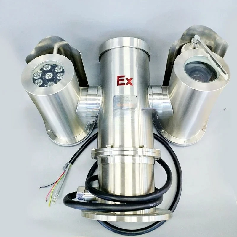 Ex-proof Speed PTZ Camera for Oil and Gas Security Stainless Steel for Work in All Gasproof Environments