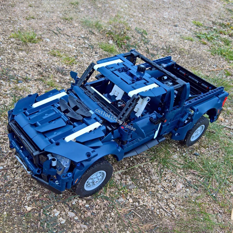NEW Technical Truck Raptors F-150 Pickup Building Blocks Sports Car Off-road SUV DIY V6 Engine Brick 42126 Vehicle Kids Toy Gift