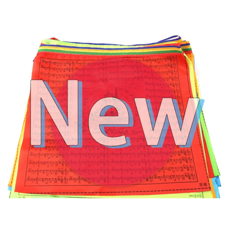 #10PCS New Religious Flag   Prayer Flag Tibet Lung Ta Banner Scriptures Flag