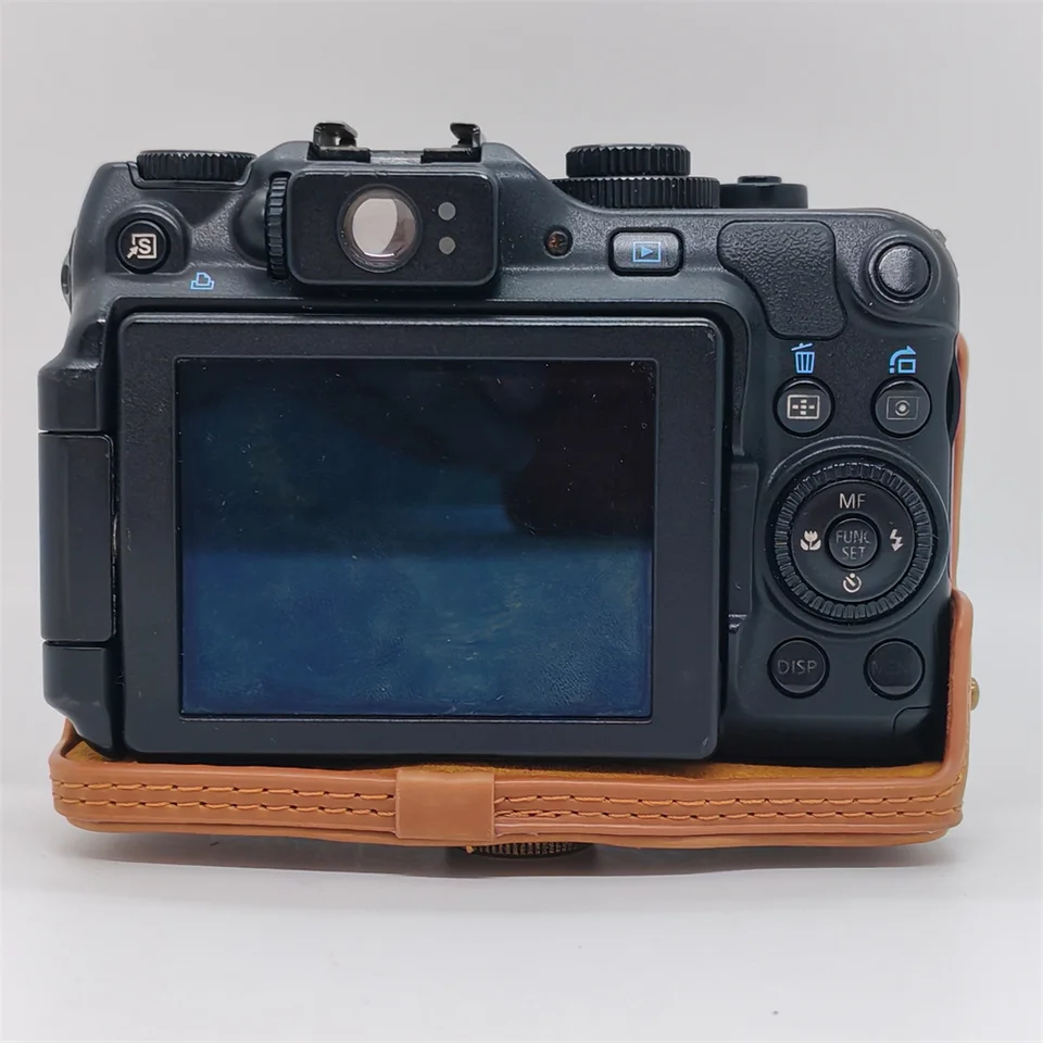 PU Leather Camera Bag Case For Canon Powershot G10 G11 G12 Full