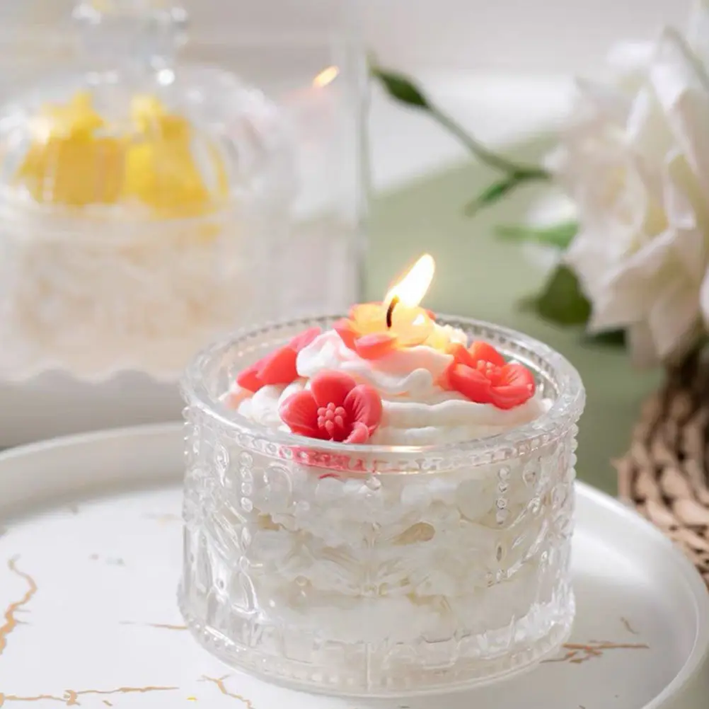 

2Pcs Clear Glass Candy Jar Crystal Crown Style Sealed Storage Jar for Sweets Cookies Jam Kitchen Supplies Glass Sugar Bowl