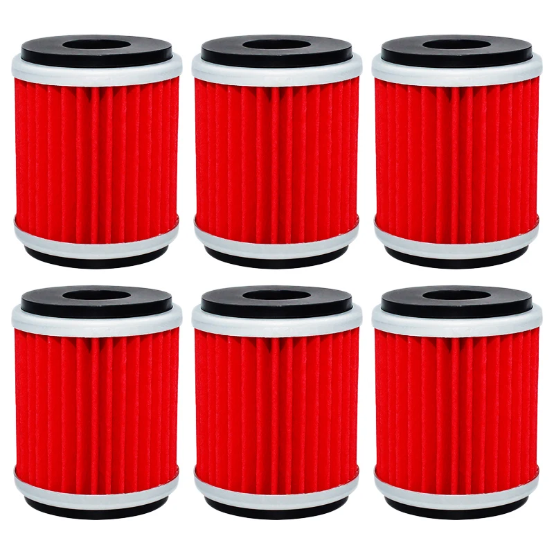 2/4/6 pcs Cyleto Motorcycle parts Oil Filter For Fantic Caballero 125 R 08-15 200 11-15 250 11-13 for Beta Enduro 125 RR 10-21