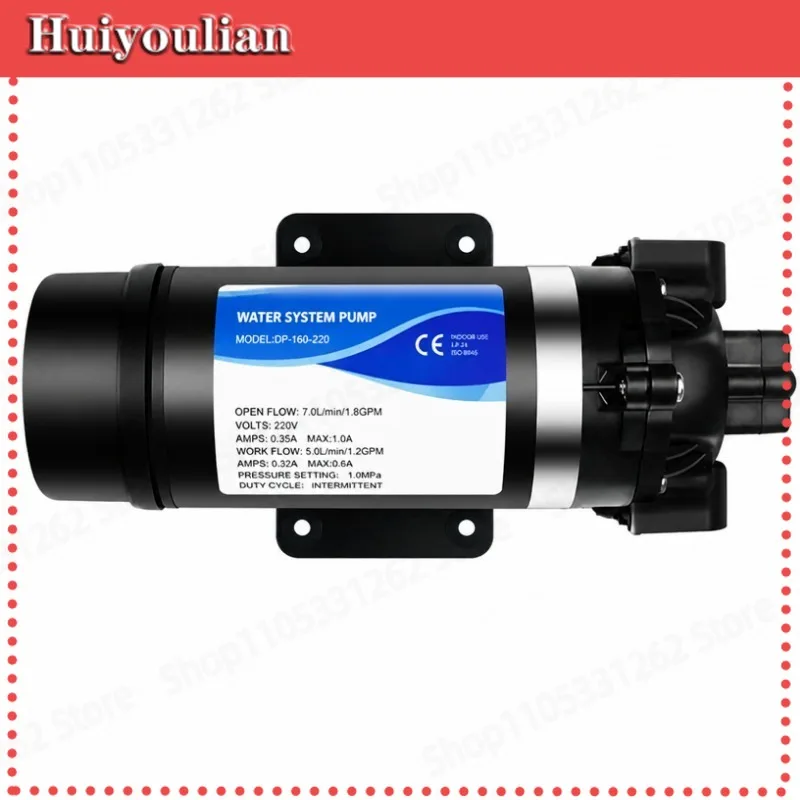 High Pressure Misting Pump 220V 12 Self Priming High Lift Electric Spray Floor Heating Cleaning Booster Diaphragm Water Pump