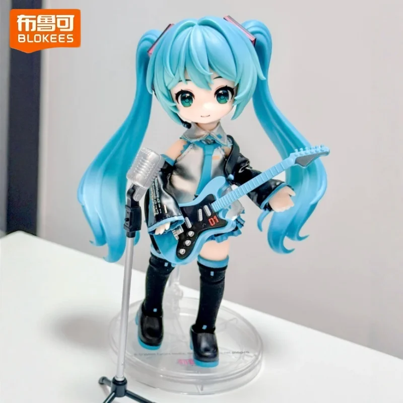 Neue Original Blokees 14 cm Hatsune Miku Encounter Edition Bjd Anime Action Figure Montage Modell Sammeln Spielzeug Geschenke
