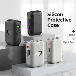 For DJI Mic 2 Silicone Protective Case Charging Case Protective Cover Wireless Microphone Scratch-proof Protector Case