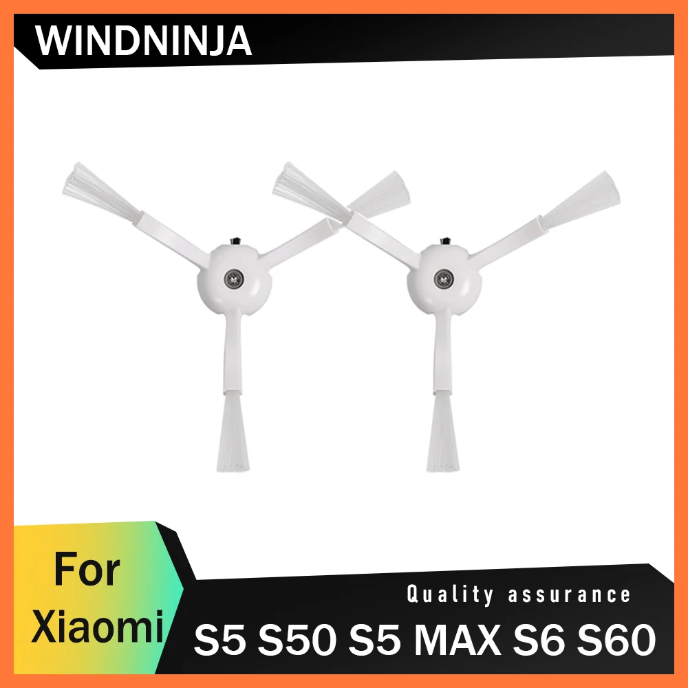 Household Side Brush Components  For XiaoMi 1S Roborock S6 S5 Max S6 Pure S50 S51 S55 S60 E2 Robot Vacuum Cleaning Accessories