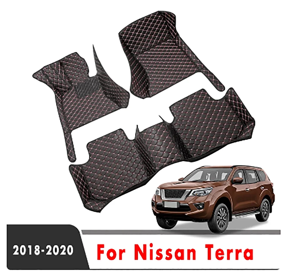 

Для Nissan Terra 2020 2019 2018 аксессуары для интерьера Стайлинг водонепроницаемые защитные чехлы украшения ковры LHD автомобильные коврики