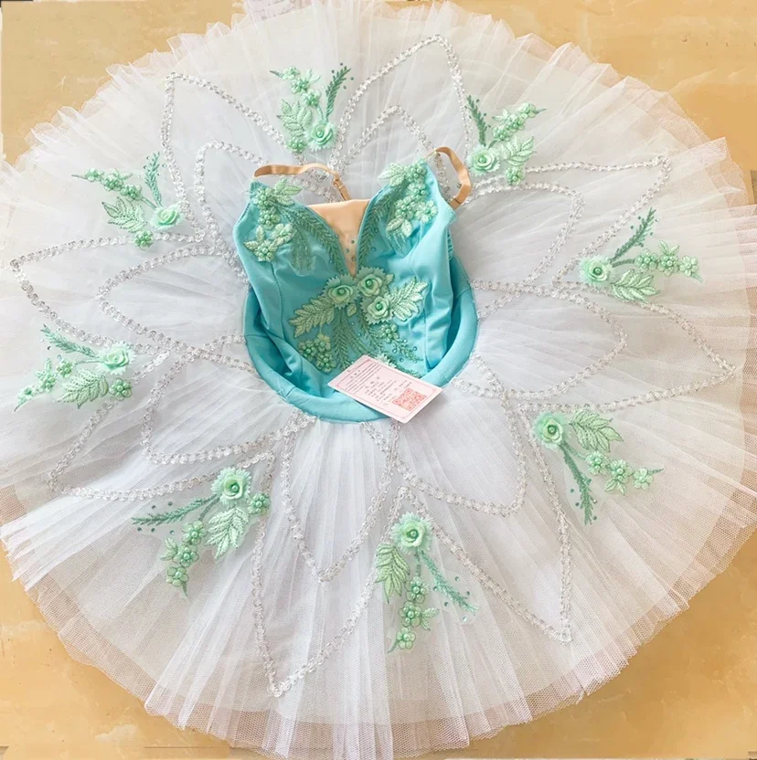 

Professional Children's Ballet Performance Suit TUTU Skirt Puffed Gauze Skirt Girls Swan Lake Ballet Skirt Performance Suit New