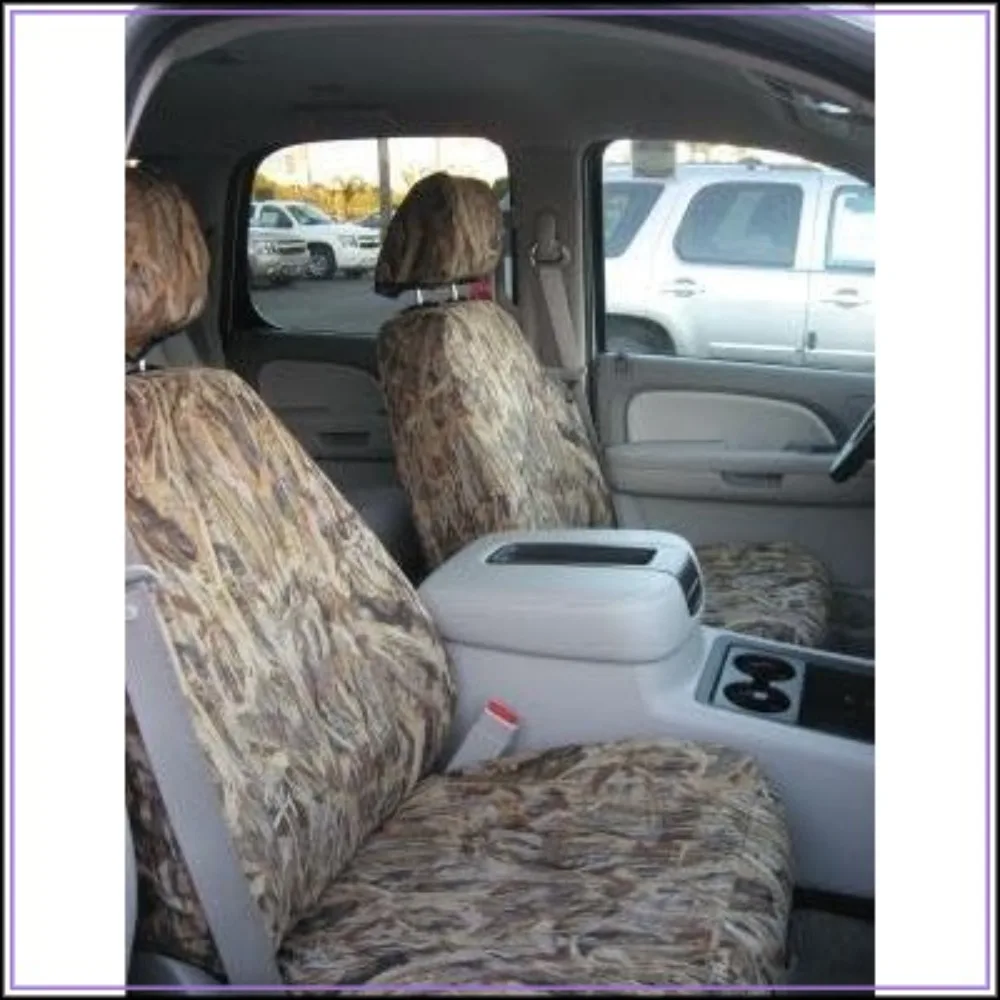 Exact Fit Seat Covers for Chevy Silverado, GMC Sierra 2007-2013 Camo