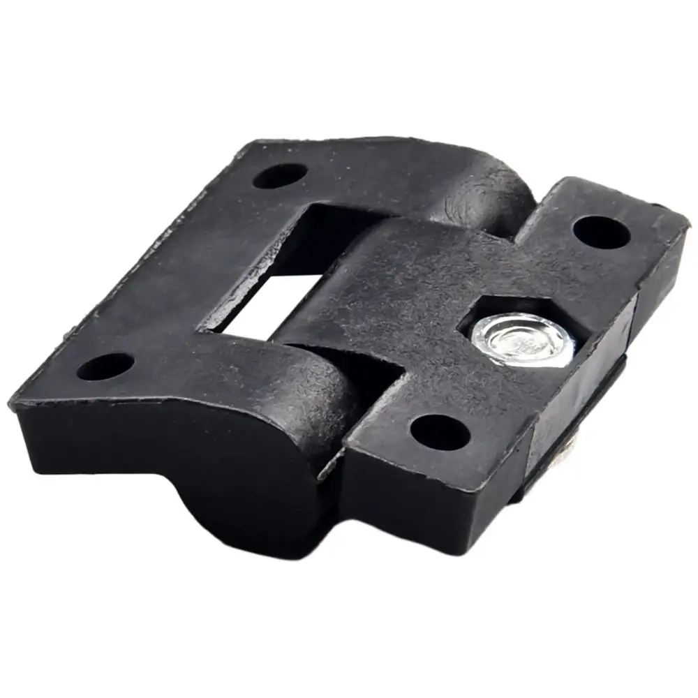4PCS Nylon Torque Hinge Black Corrosion Resistant Nylon Hinge Buffering Design Adjustable Torque Position Control Hinge