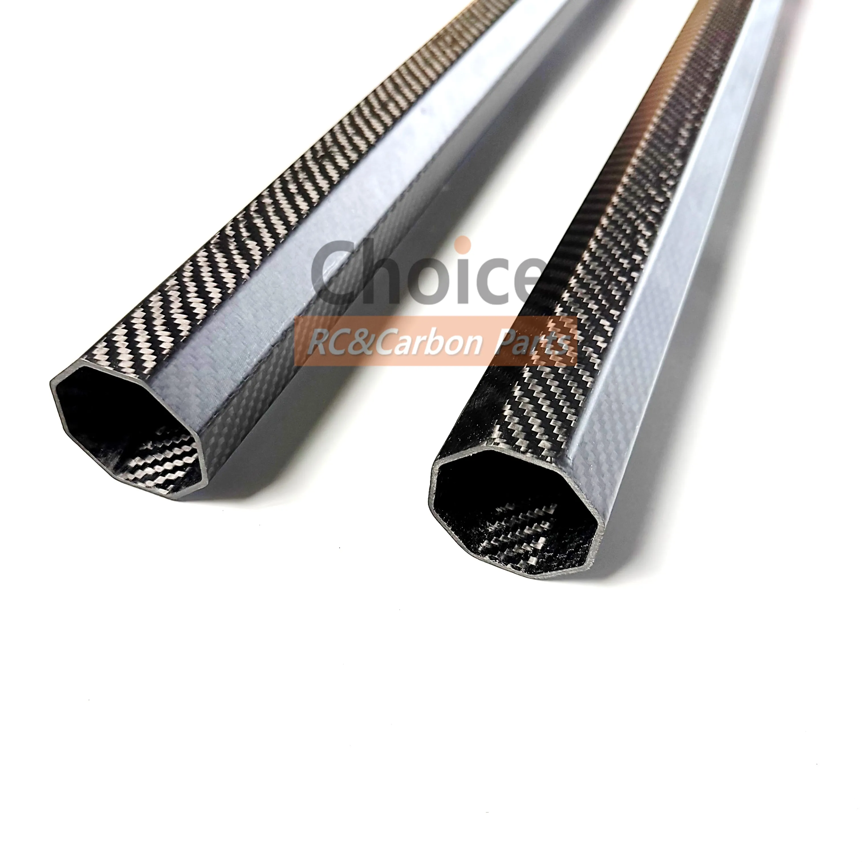 1pcs 3K Carbon Fiber Octagonal Tube High Strength Composite 3K Twill Matte Surface Carbon Frame Pipe For Drone UAV Arm
