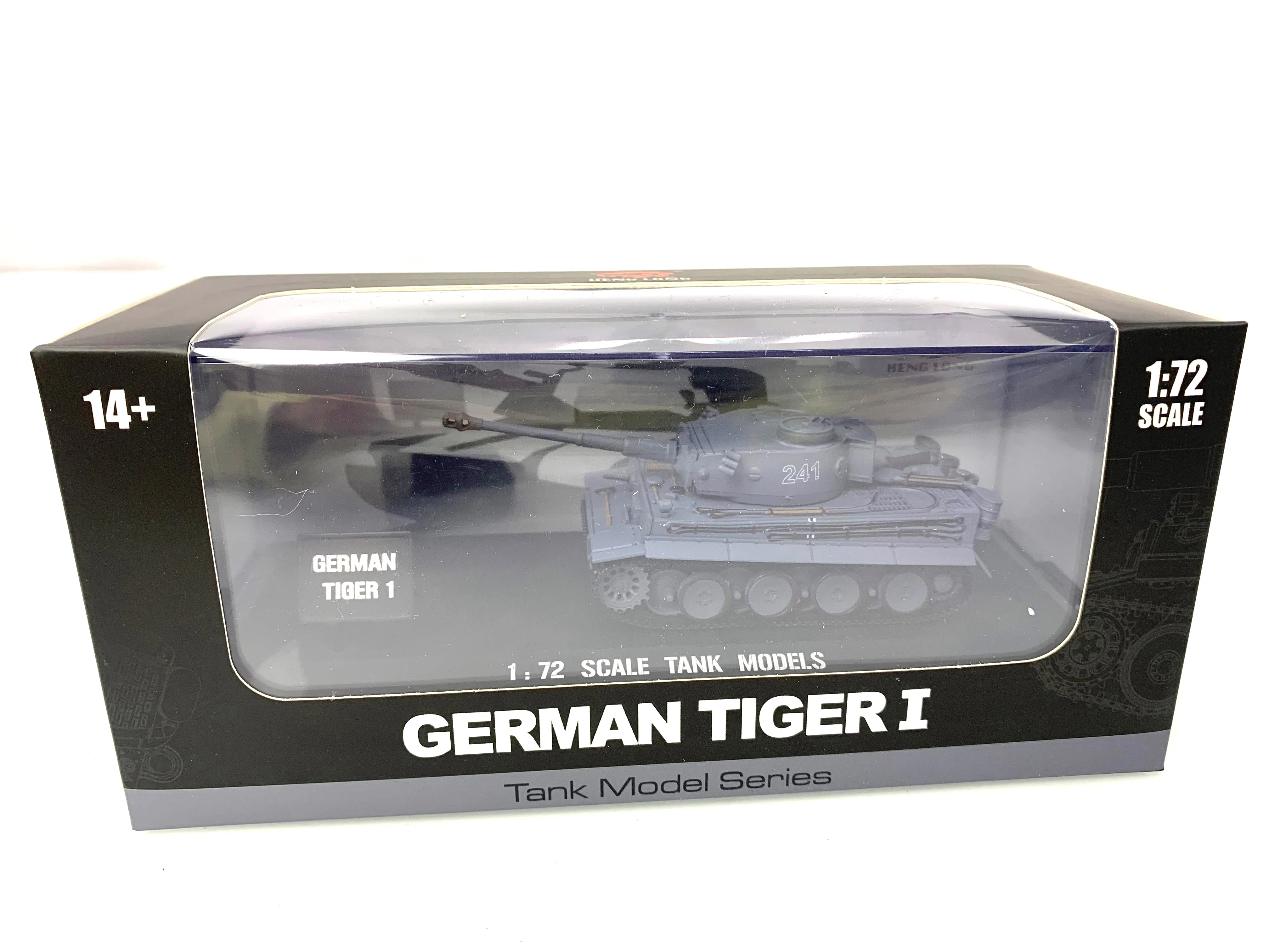 Henglong-Tigre en plastique allemand, 1/72, 1 précieux, 3818 niveaux, modèle d'ornement, collection, jouets d'intérieur, cadeau pour garçons, TH19lix