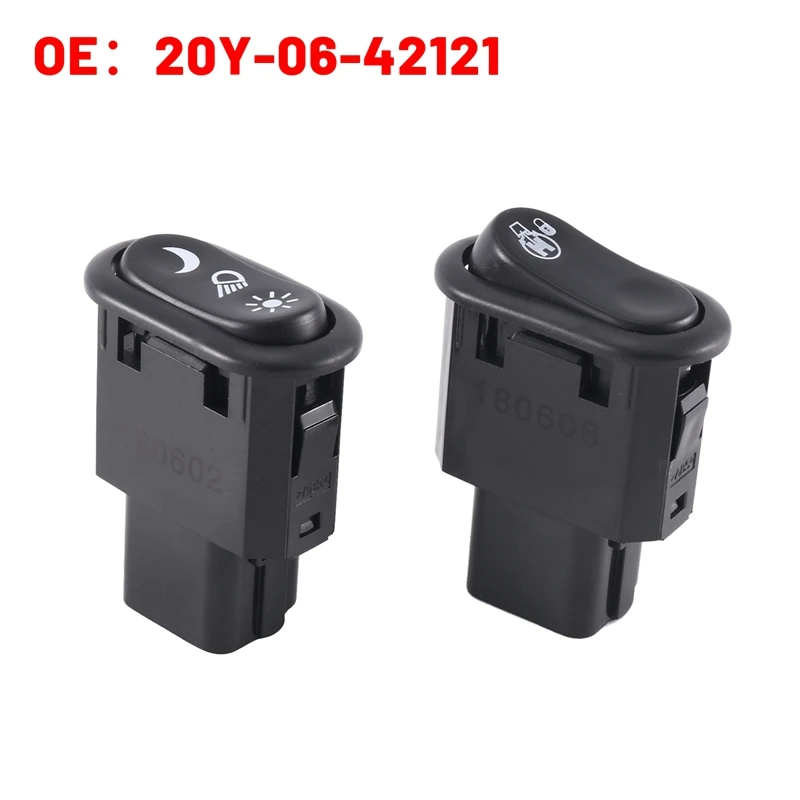 Excavator Parts Light Switch 20Y-06-42121 A & B For Komatsu PC78US-8 PC88MR-8 PC130-8 PC200-8 PC300-8