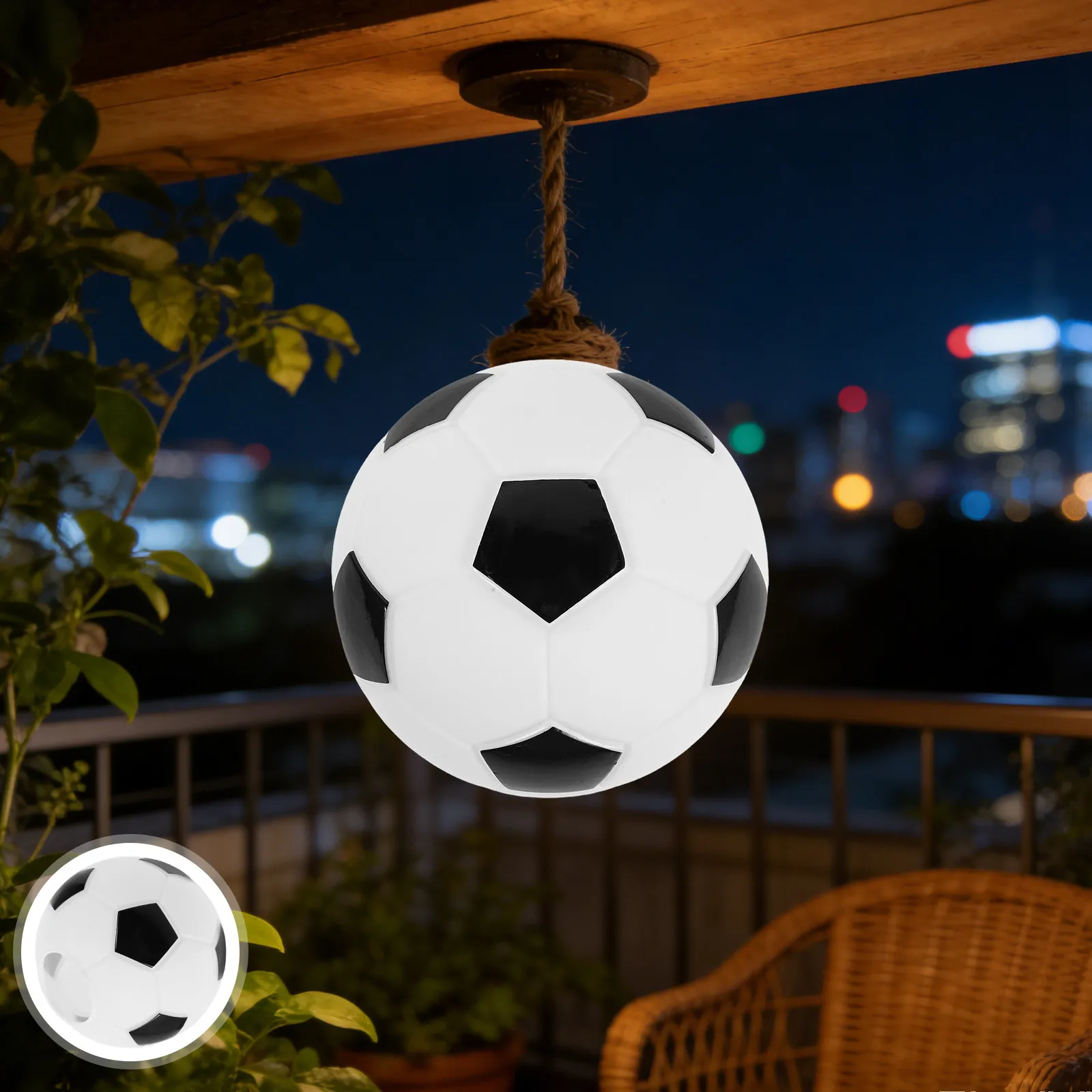 

Стеклянный абажур в форме футбольного мяча, декоративный, для подвесного светильника, замена плафона для потолочного вентилятора, люстры, освещения детской комнаты