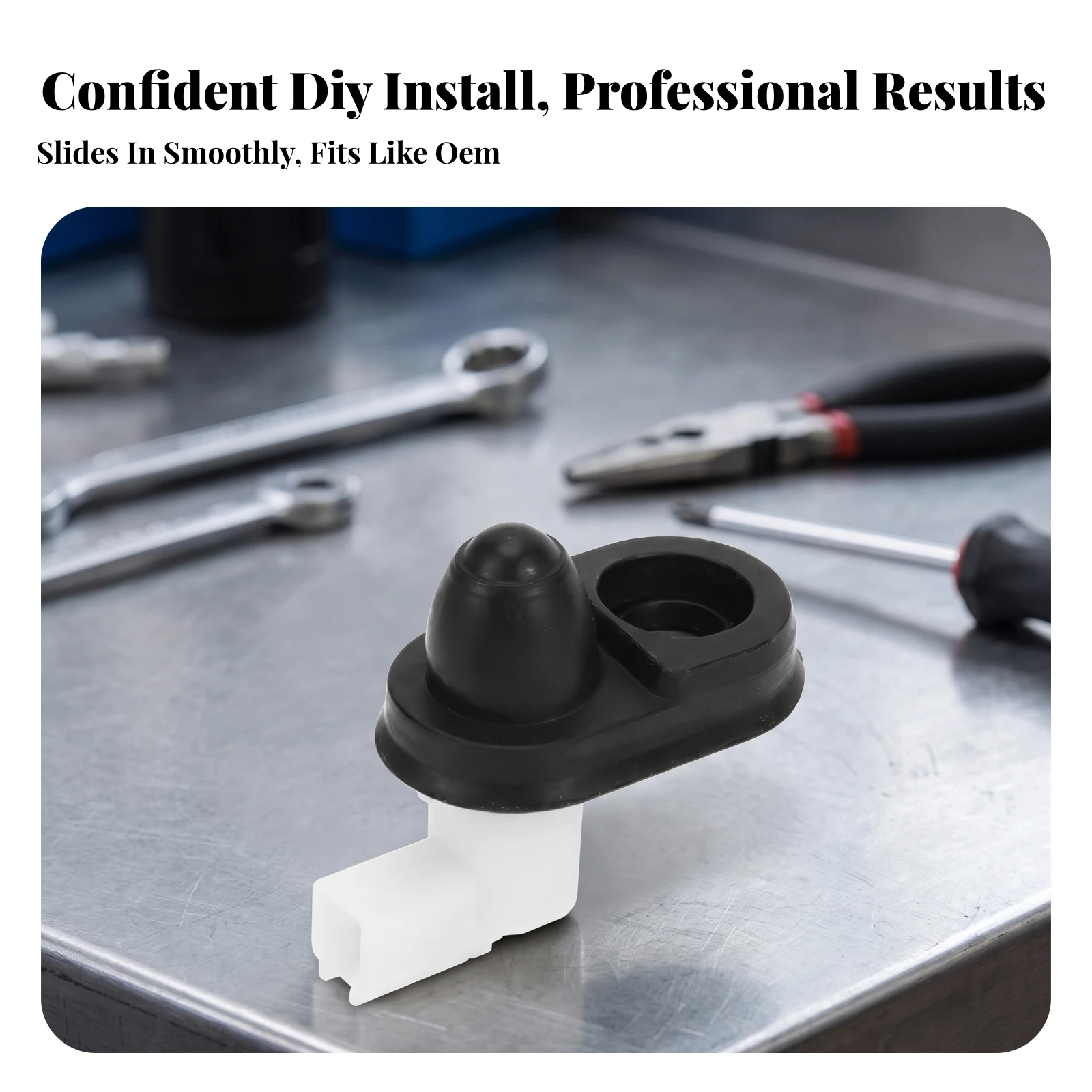 Interior Cabin Lamp Switch Compact Door Jamb Switch with Single-Pin Connector for Mechanics, Automotive Repair