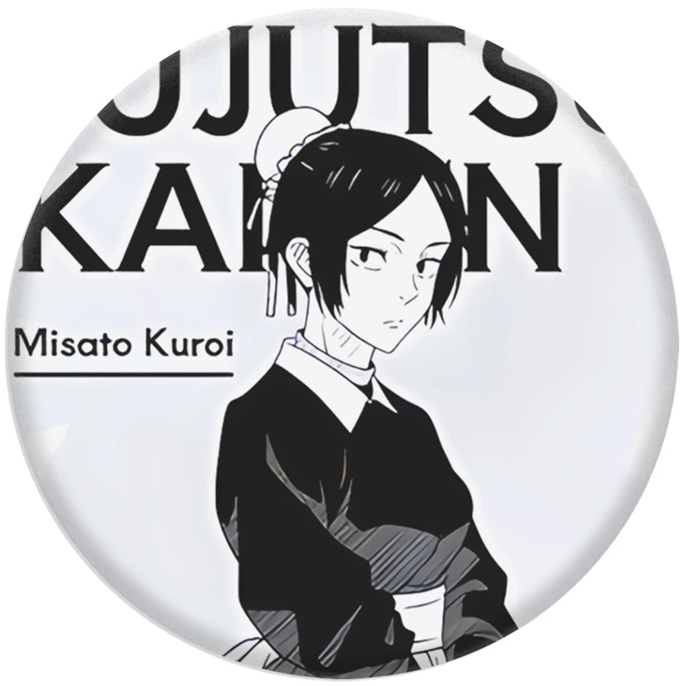 58 มม.อะนิเมะ Virtual Idols คอสเพลย์เครื่องแต่งกาย Badge Pin SPTE Tinplate เข็มกลัด Prop ของขวัญ