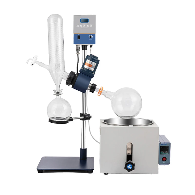 

Lab-scale Rotary Evaporator Rotavapor Glass Distillation System with Rotation Evaporation