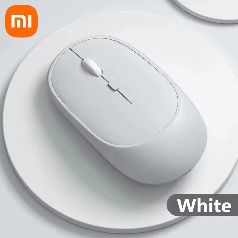 Xiaomi Wireless Mouse Bluetooth-compatible 2.4G Silent Mice Adjustable DPI Ergonomic Design USB Rechargeable Gaming Office Mouse