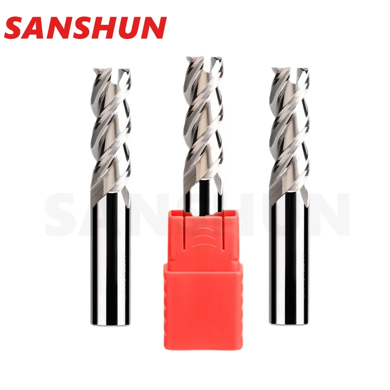 HRC50 Special For Aluminum Milling Cutter Tools 3-Flute CNC Maching Endmills Carbide Tungsten Steel Milling Cutters Tool