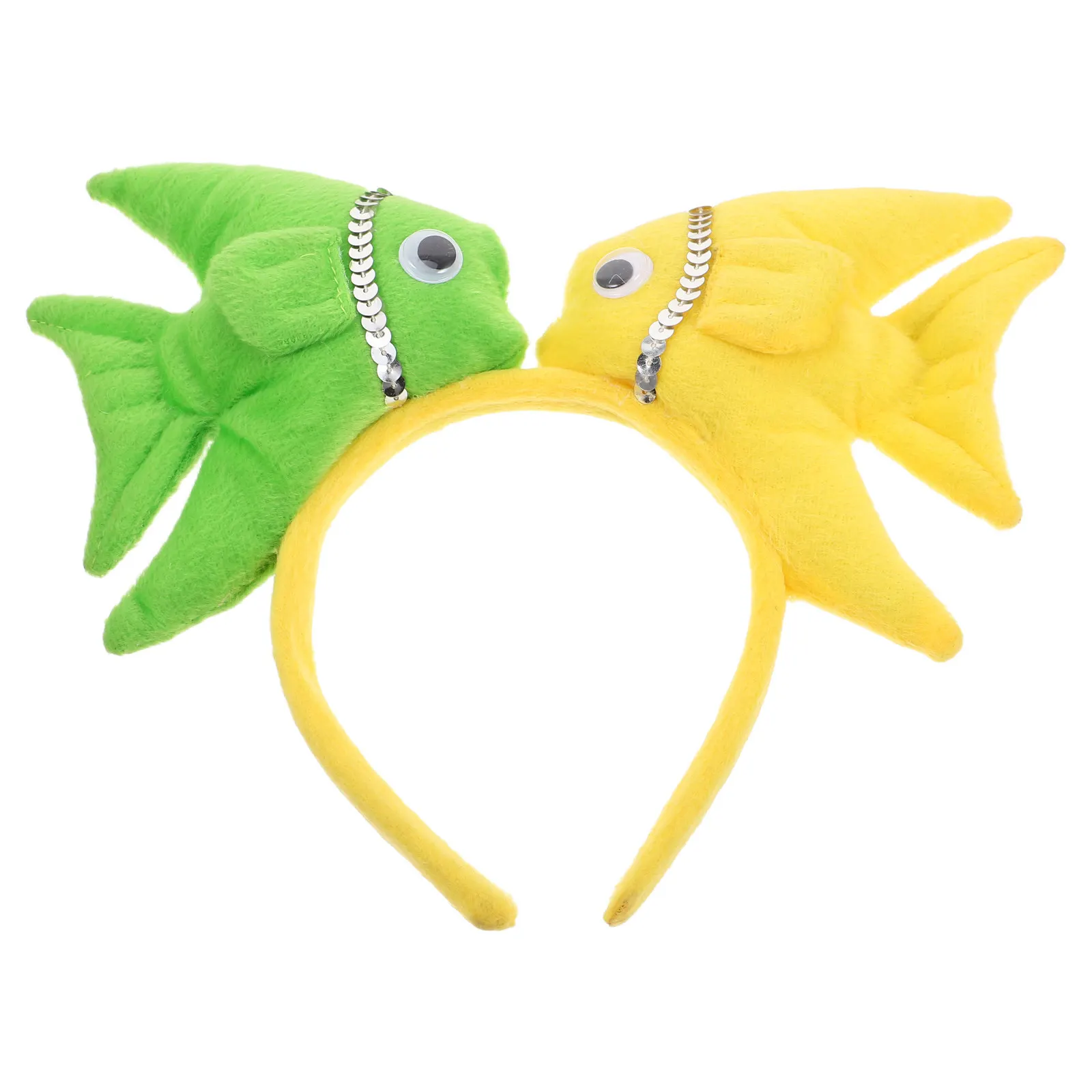 

Детская повязка на голову в морском стиле: милый 3D-аксессуар в форме рыбы, забавный костюмный элемент, украшение для волос в виде морского существа, идеально подходит для вечеринок