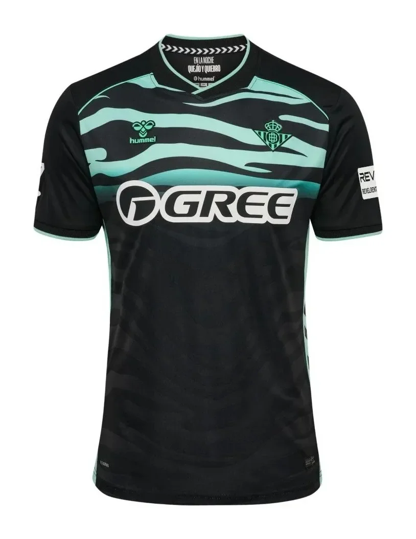 25-26 new La Liga jerseys, l Betis team uniforms, 3D printed shirts, unisex sports tops, children's jerseys, 6XL image 6