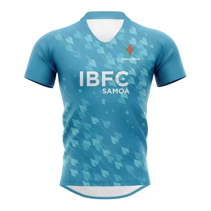 Samoa Rugby 2026 New Rugby Jerseys, T-shirts, Tops, Sports Breathable Quick Drying Fashionable Casual Clothing - Parent-child