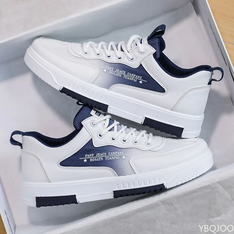 أحذية رجالية صيفية جديدة عصرية متعددة الاستخدامات كاجوال مريحة تسمح بمرور الهواء، أحذية رياضية لزيادة الارتفاع للرجال