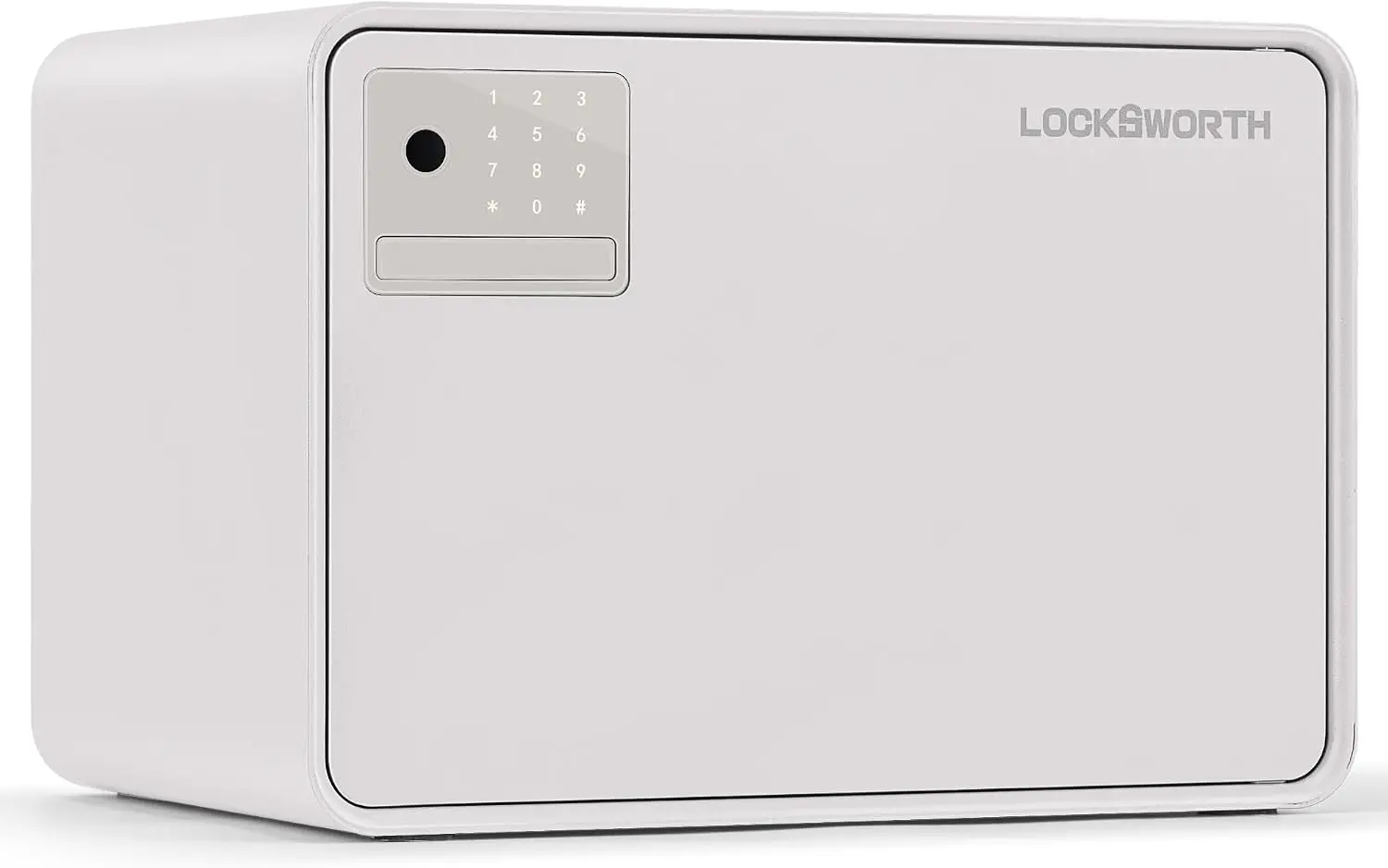 Biometric Safe for Home, 0.6 Cube Feet Auto-Open Fingerprint Safe with Touch Screen, Alarm System & Removable Shelf, Small Money