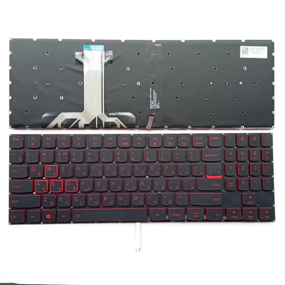 

RU Layout for Lenovo Legion Y7000P Y530 Y7000P-106 Y7000-2019 Laptop Keyboard