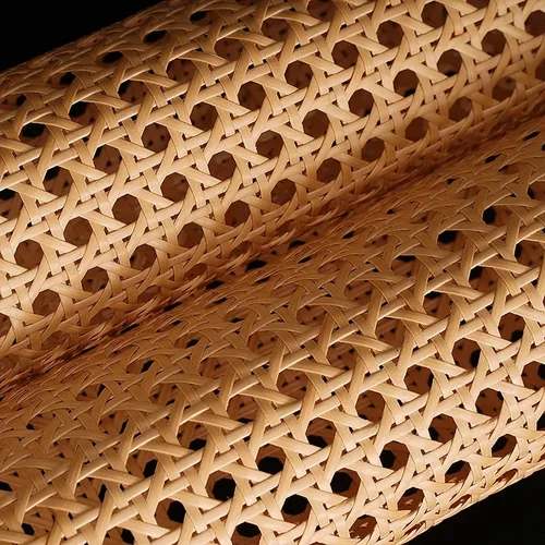 Rollo de correas de caña de mimbre de plástico, 40-55cm de ancho, 0,6-2 metros de longitud, hoja de mimbre, silla de exterior, mesa, Material de reparación de muebles