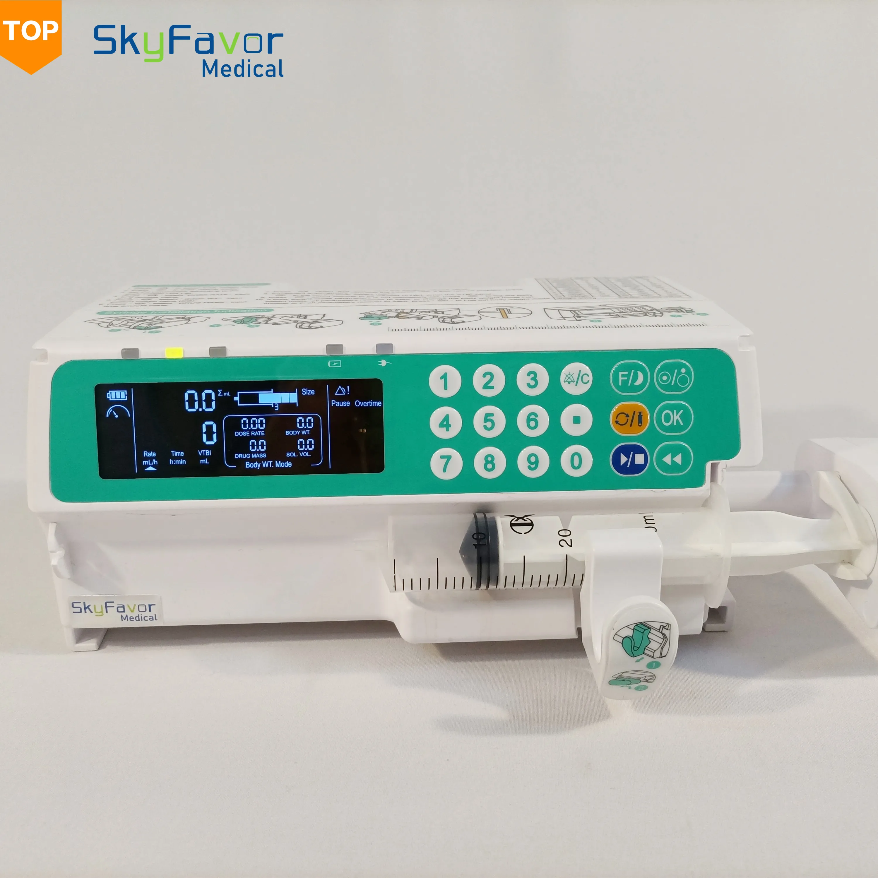 

China manufacturer medical and infusion Syringe pump