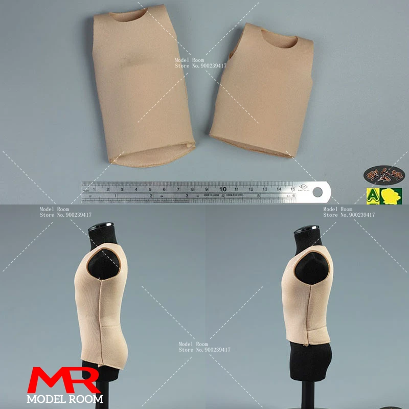 1/6 Male Skin Color Fattening Vest Clothes Accessories Model Fit 12'' Worldbox AT011 AT020 COOMODEL Soldier Action Figure Body