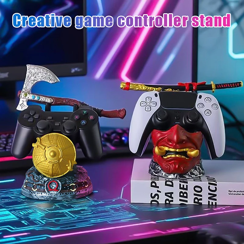 Hot Sale 2026 New God of War Game For PS5/Xbox/PS4 Controller Creative Stand Unique Gamepad Holder Desktop Decor Gaming Accessor view 4
