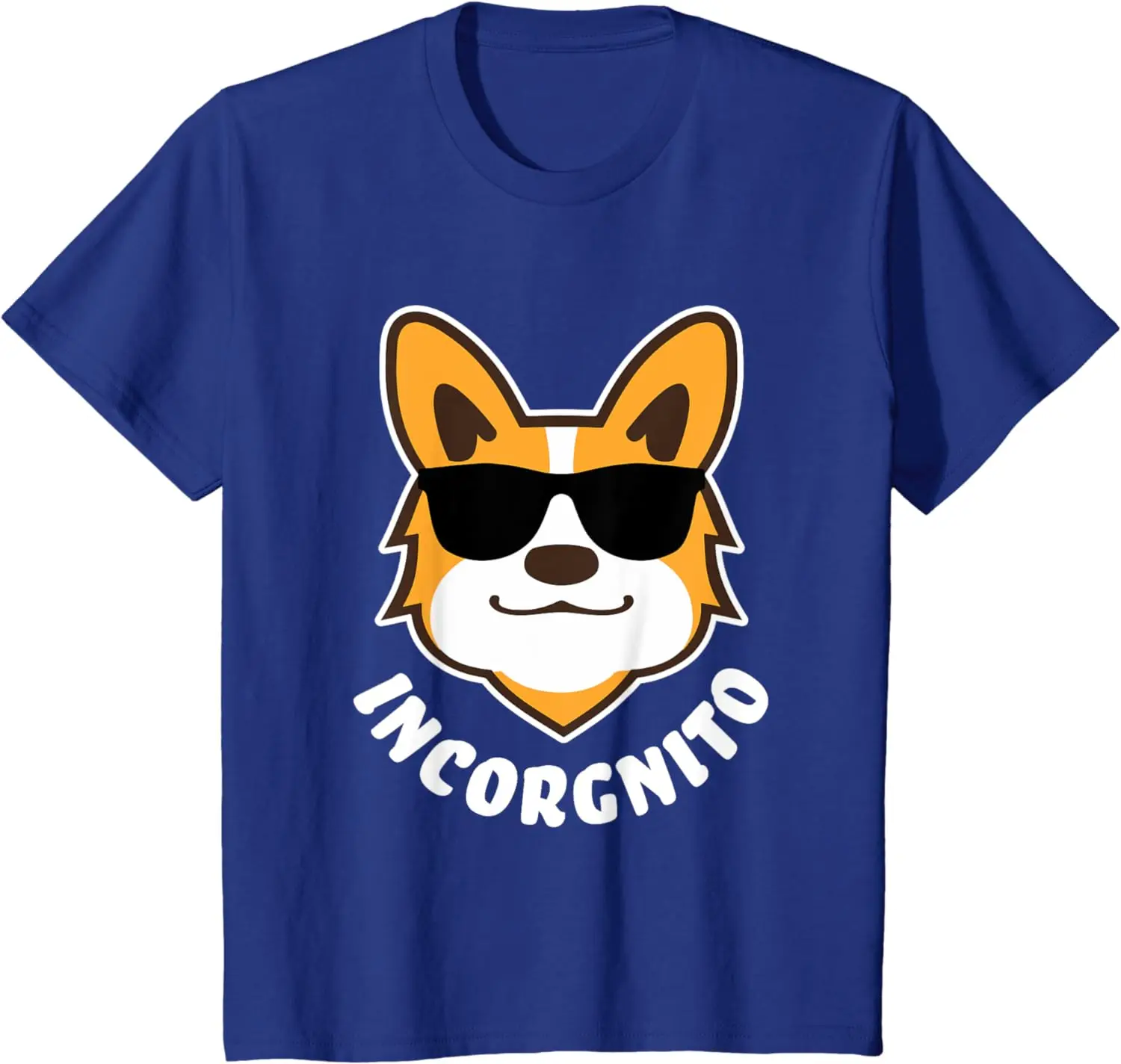 Incorgnito T Shirt | Funny Corgi Lover Gift Dog Sunglasses T-Shirt