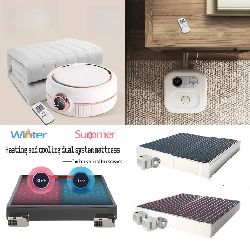 

【CHIMU HOME】 Electric Heating and Cooling Bed Pad Dual Function Mattress Cover for Hot Sleepers