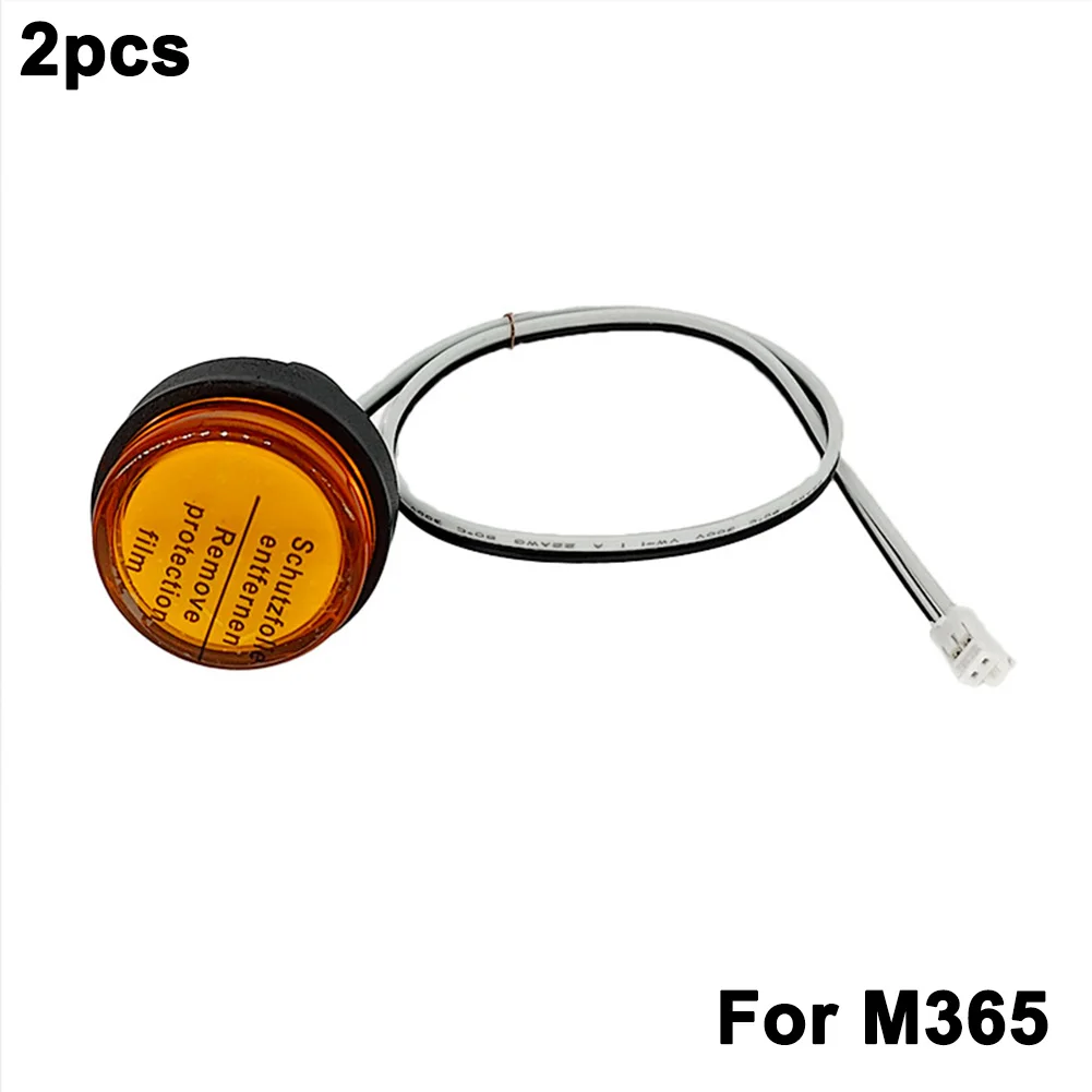 1pair Turn Signals For Xiaomi For M365/PRO/MAX E-Scooter Handlebar Indicators Left Right LED Turn Signal Lights(word Or No Word)
