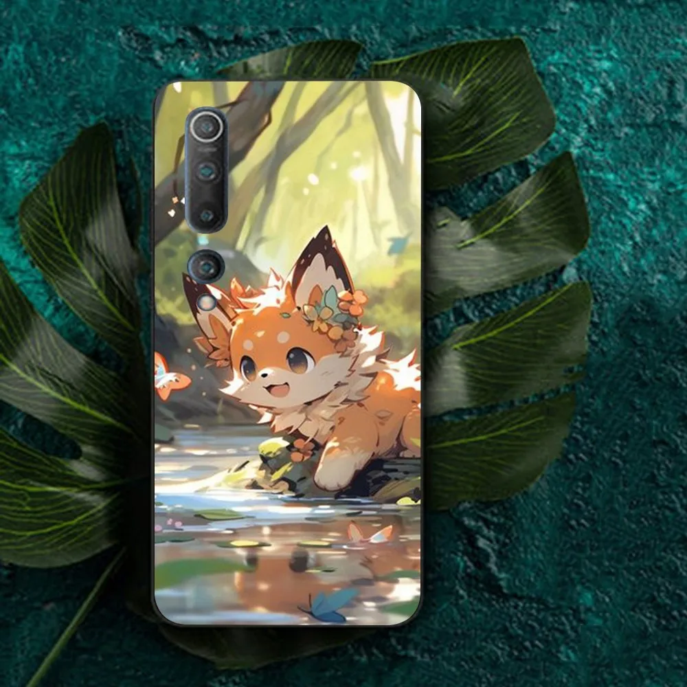 Cute Cartoon Animal Fox Phone Case For Redmi Note 4 X 5 A 6 7 8 T 9 9S 10 11 11S 11Epro Poco M3 pro image 3