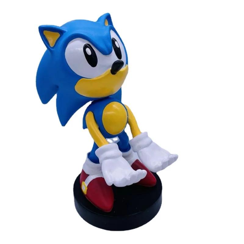 

New Hot Sonic Figure Hedgehog Phone Holder Switch PS4 PS5 Xbox Game Controller Holder Action Figure Children Fans Gift