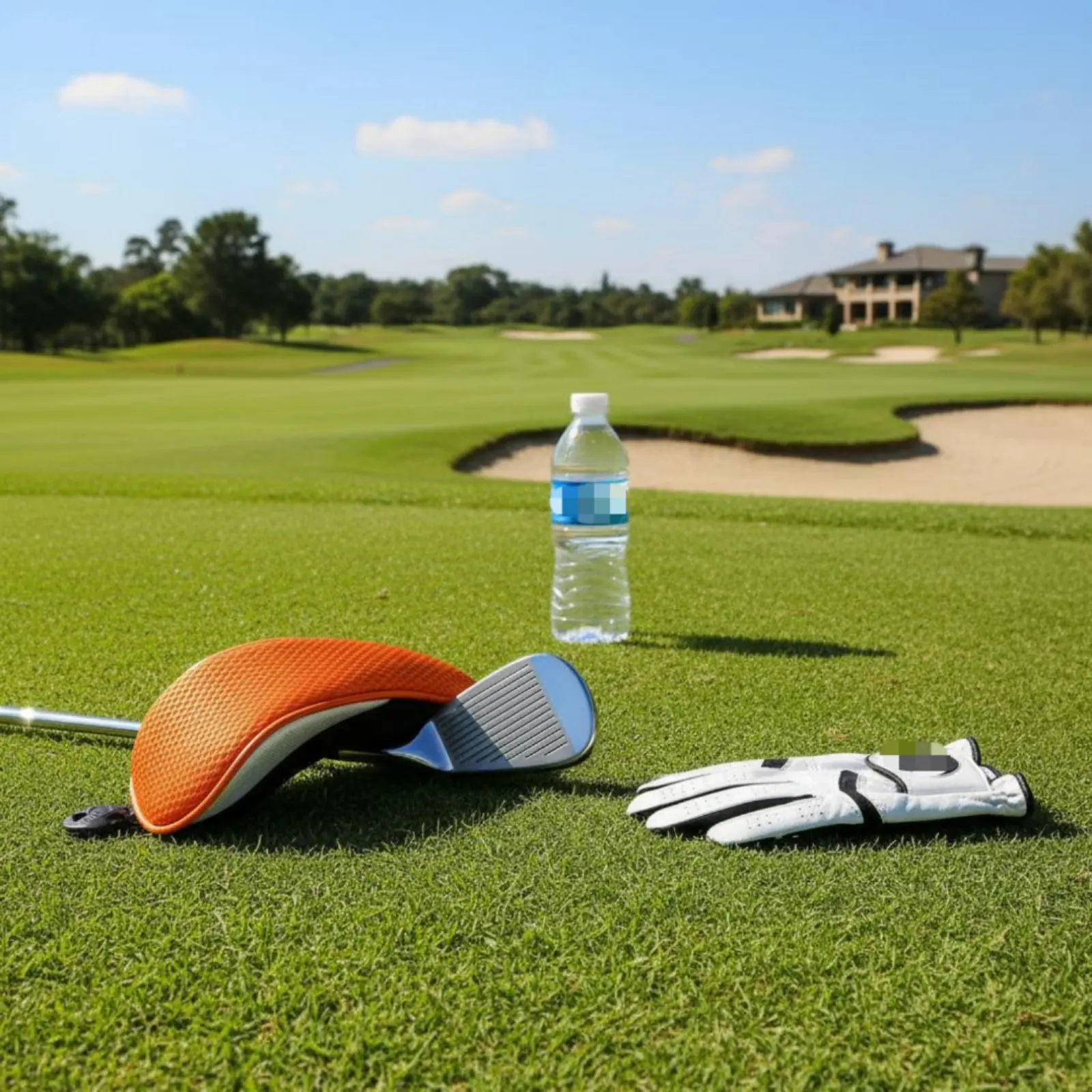 

Mesh Sport Headcover Wear Resistant Mesh Sport Headcovers Course Wood Headcover Easy On and Removed Utility Club Cover