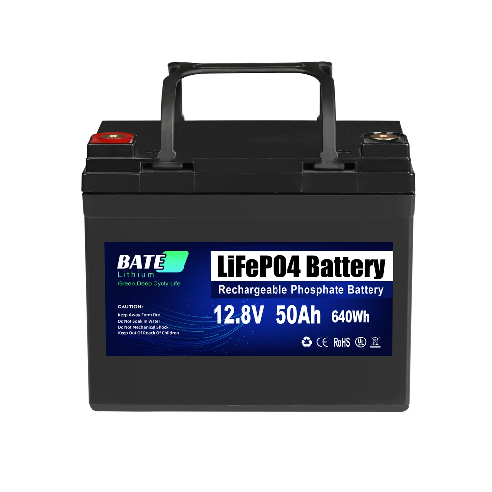 

12V50AH lithium iron phosphate battery pack photovoltaic solar energy storage lead-acid replacement yacht lithium battery factor