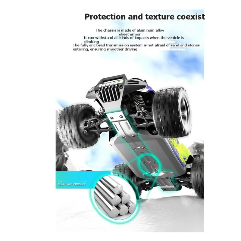 【NEW USER EXCLUSIVE】SUCHIYU High Speed 4WD Off-Road RC Truck 1:18 Scale All-Terrain RC Car For Adults 40+ KM/H 2.4Ghz Electric T