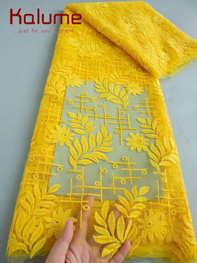 

Новейшая нигерийская кружевная ткань высокого качества, французская сетка, кружевная ткань из молочного шелка с блестками, африканская кружевная ткань для свадьбы F3977