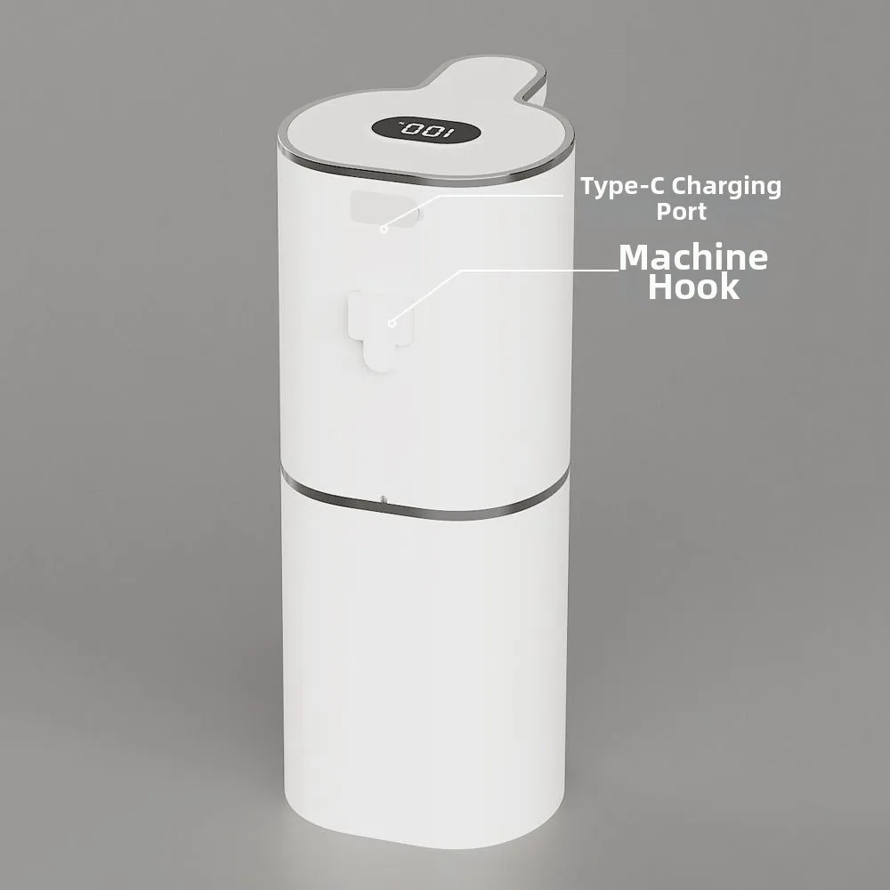 

Digital Display Automatic Soap Dispenser 380ML Wall Mounted Hand Sanitizer Machine Waterproof Touchless Liquid Soap Dispenser