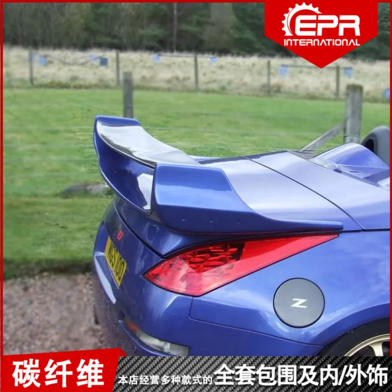 

Suitable for Nissan Convertible 350Z Personalized Modified Varis Rear Wing, Demon Z33 Carbon Fiber GT Fixed Wind Wing