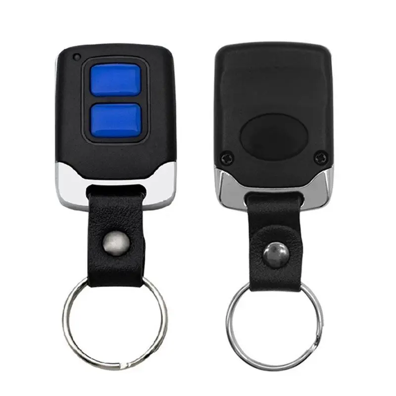 【CRAFTSMANSHIP 】جهاز تحكم عن بعد لباب المرآب اللاسلكي 2 قطعة 433 ميجا هرتز 2 مفاتيح وحدة تحكم بوابة دوارة وظيفة نسخ استنساخ متضمنة