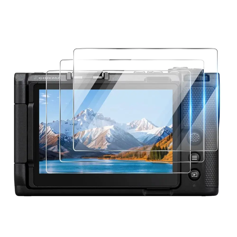 HD Cameras Tempered Glass Anti-scratch Anti-fingerprint Screen Protector Film Transparent Cameras Screen Protector for Nikon ZR