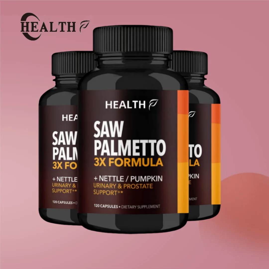 

Hot Selling Saw Palmetto Supplement | Potent 3X Formula with Stinging Nettle + Pumpkin Seed Extract | DHT Blocker Urinary Health