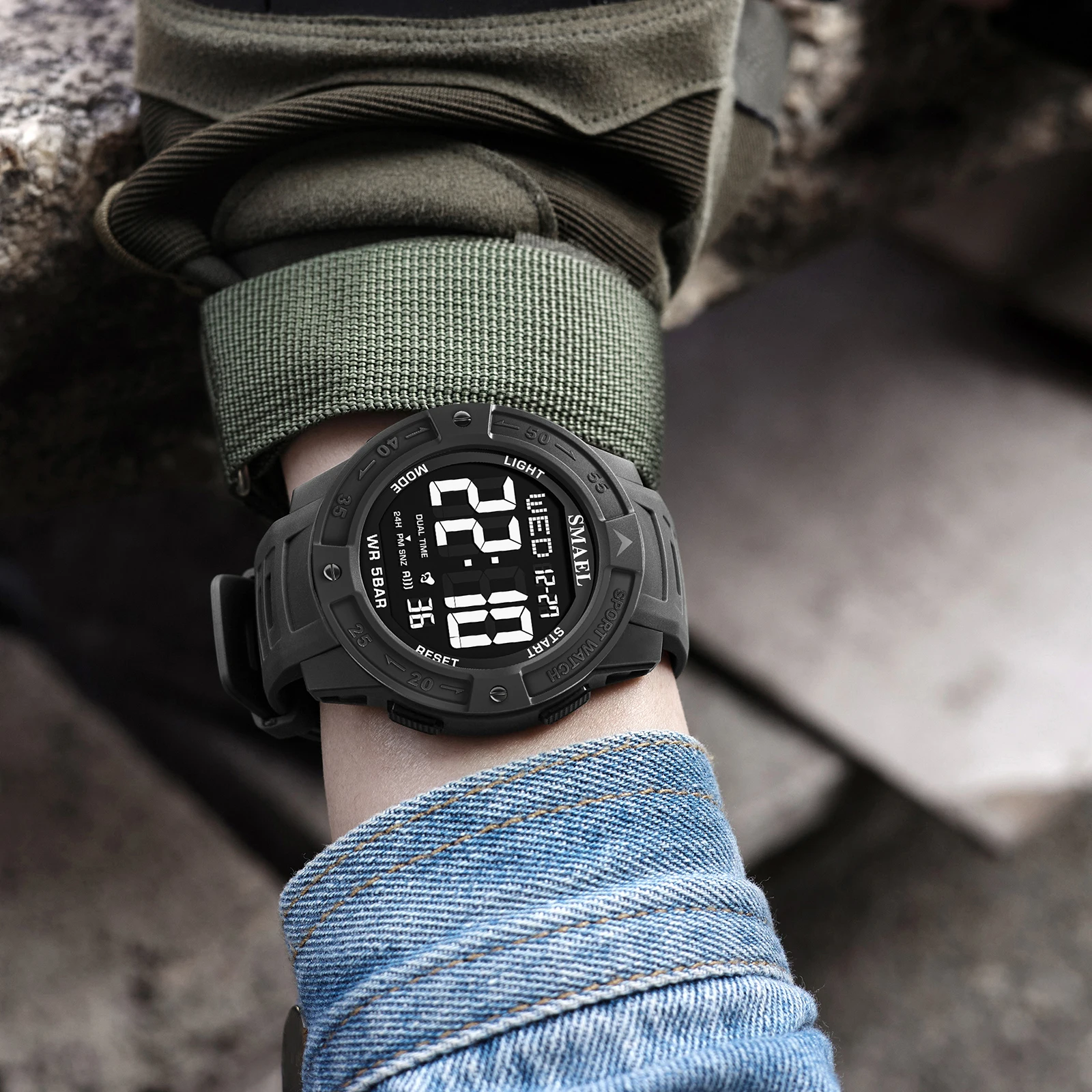 Smael Military Lcd …